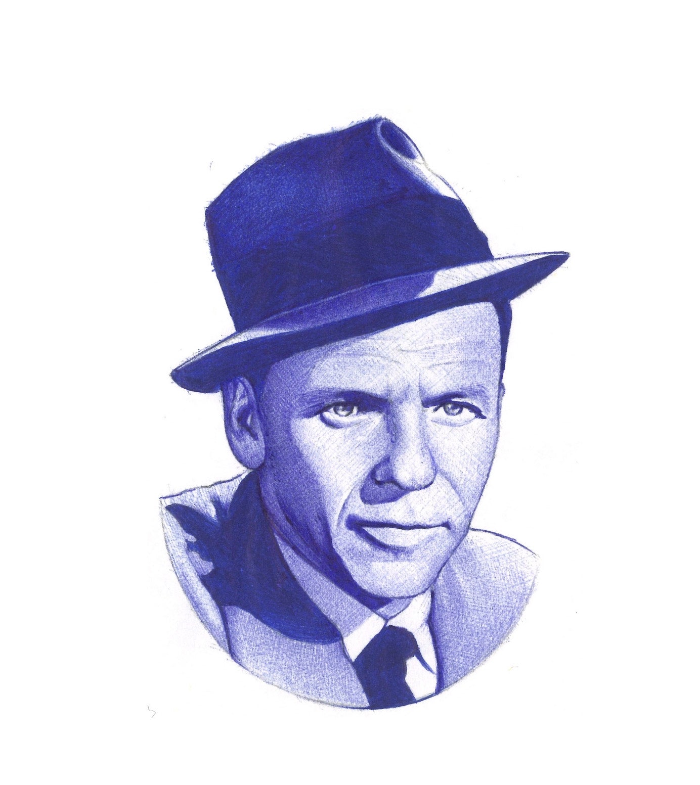 FRANK SINATRA PEN PORTRAIT