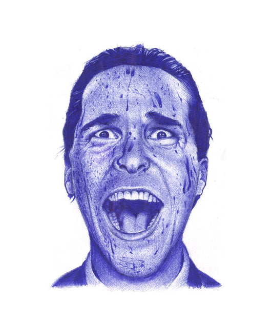 AMERICAN PSYCHO PEN PORTRAIT