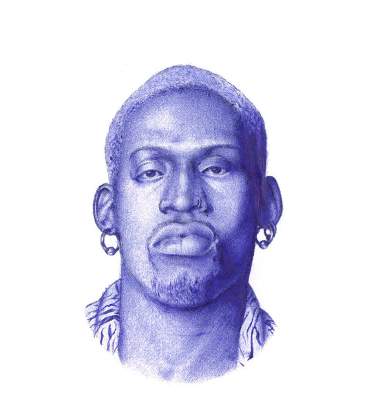 DENNIS RODMAN PEN PORTRAIT