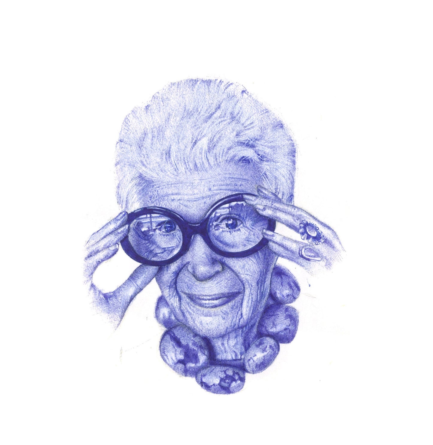 IRIS APFEL PEN PORTRAIT