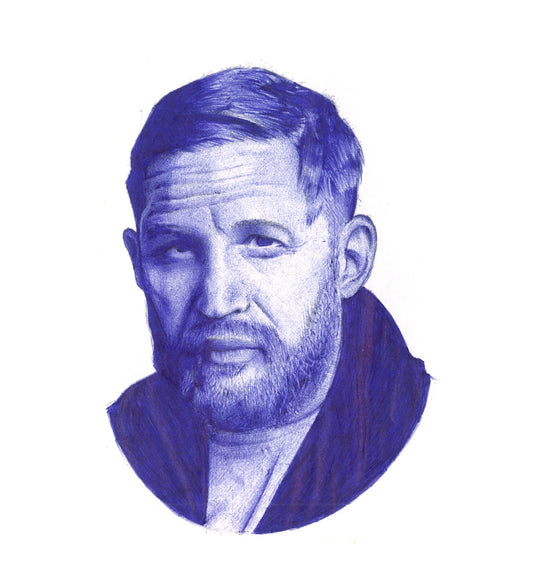 TOM HARDY PEN PORTRAIT