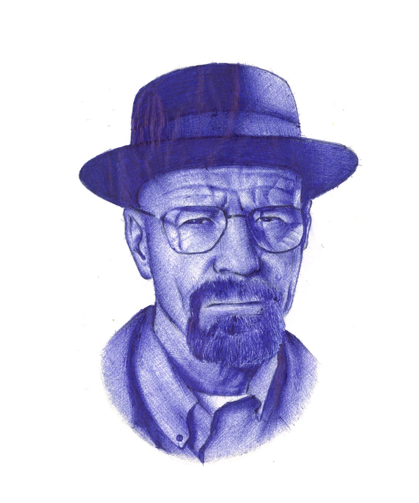 WALTER WHITE PEN PORTRAIT